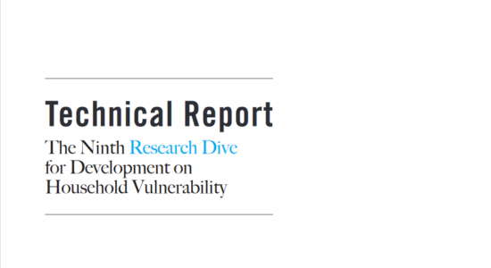 Technical Report Research Dive 9: Household Vulnerability