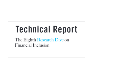 Technical Report Research Dive 8: Financial Inclusion