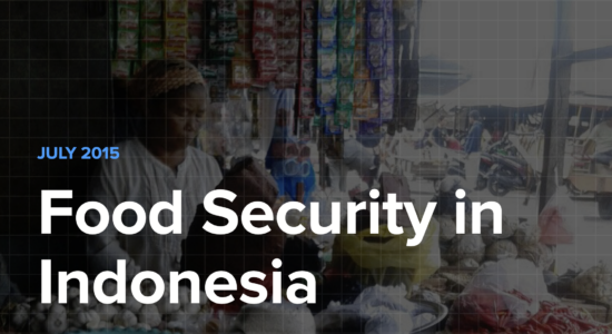 Food Security in Indonesia