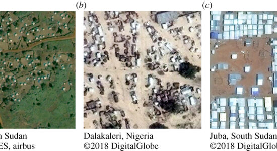 Humanitarian applications of machine learning with remote-sensing data: review and case study in refugee settlement mapping