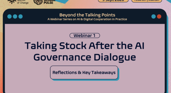 Recap Blog: Taking Stock After the AI Governance Dialogue